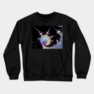 Fractal Snail Crewneck Sweatshirt